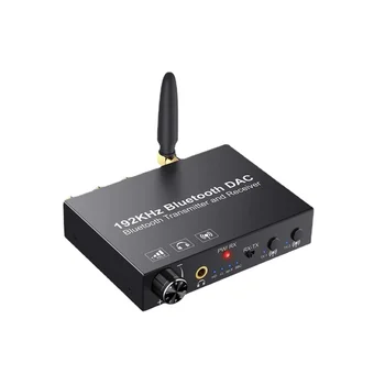 Преобразувател на звука КПР Bluetooth - цифроаналоговый конвертор Bluetooth 5.0 с преобразуването на звука по оптоволоконному коаксиалу и силата на звука на C