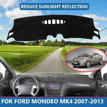 Противоскользящий, който предпазва от uv мат, тампон на таблото, защитен подложка за Ford Mondeo MK4 2007-2013, аксесоари