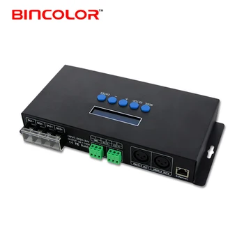протокол yyhc BC-216 E1.31 цифров rgb led лампа artnet за SPI led контролер пиксельный led контролер dmx rgb контролер