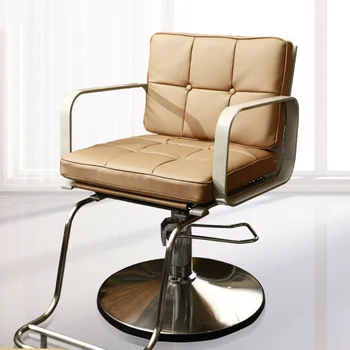 Професионални естетически фризьорски столове за козметичен педикюр и стайлинг на Фризьорски столове за работа Sedia Girevole Салонная мебели YR50BC