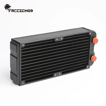 Радиатор FREEZEMOD водно охлаждане, Алуминиев радиатор 120/240/360 PC дебелина 45 мм, съвместим със 120 вентилатори
