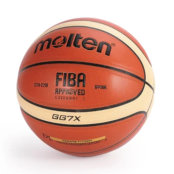 Разтопен на баскетболна топка GG7X официален размер 7 от изкуствена кожа за тренировки на открито и закрито Baloncesto