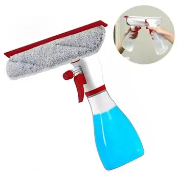 Ръчно чистачките Yijie, четка за почистване на огледала от микрофибър, въже, мека гумена гъвкава парцал, прахосмукачка