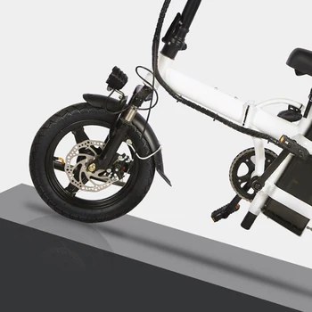 Сгъваем електрически мотоциклет Амортизация Електрически скутер на барабана на спирачката интелект електрически мотори
