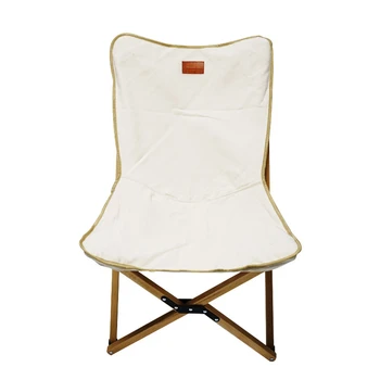 Сгъваем и преносим сгъваем стол, плажен стол за къмпинг, просто за съхранение, малък дървен стол