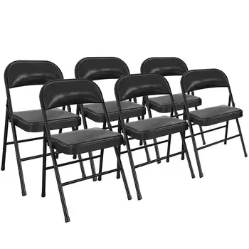 Сгъваеми столове с меки седалки, 6, черни изпражнения, розови улични трапезни столове, стол за хранене на масата, акрилни скандинавски стол, шперплат