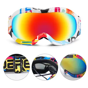 Ски очила, предпазни средства, фарове за лещи, аксесоари за активна почивка, аксесоари за ски, колоездене, сладък подарък, състезателни очила № 5