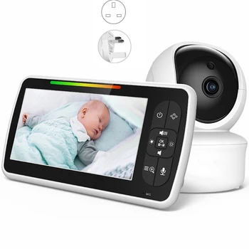 Следи бебето OFBK с камера за двустранния разговор и със сензор за стайна температура за детска стая