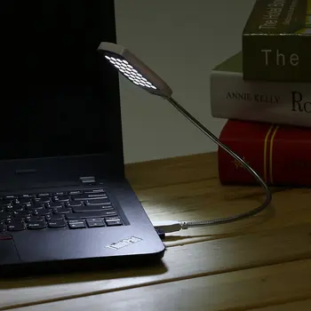 Супер ярка лампа за лаптоп, 28 led, USB лампа Гъвкава компютърна Преносима лампа настолна лампа за четене Универсални компютърни аксесоари