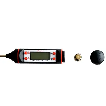 Термометър за кондициониране на въздуха, електронен цифров дисплей термометър за измерване на температура на храната, машина за висока точност на сондата