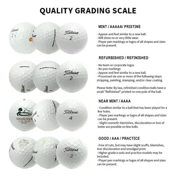 Топките за голф Pro ментов качество, 50 броя, от Professional Golf Pro за подобряване на напредъка и ефективността