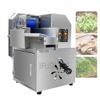 Търговска машина за нарязване на зеленчуци, лук и шинковки, електрическа машина за рязане на моркови и картофи