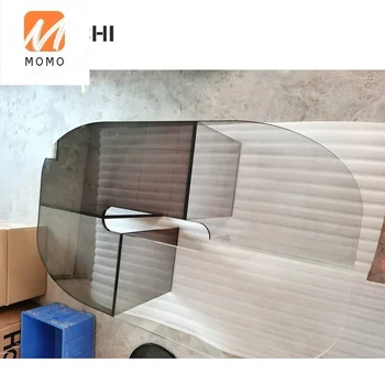 Фабрика доставя различни цветни акрилни холни маси с голограммами, бюро и акрилен стол за вътрешна декорация на дома