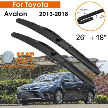 Четка за Чистачки за Кола За Toyota Avalon 2013-2018 Предното Стъкло Силиконово Гумено Попълване на Чистачките на Предното Стъкло 26 