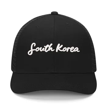 Южна Корея шапка с бродерия на Мъжки дамски спортна бейзболна шапка с дишаща мрежа Годишният козирка шапки по поръчка шапки с логото на DIY